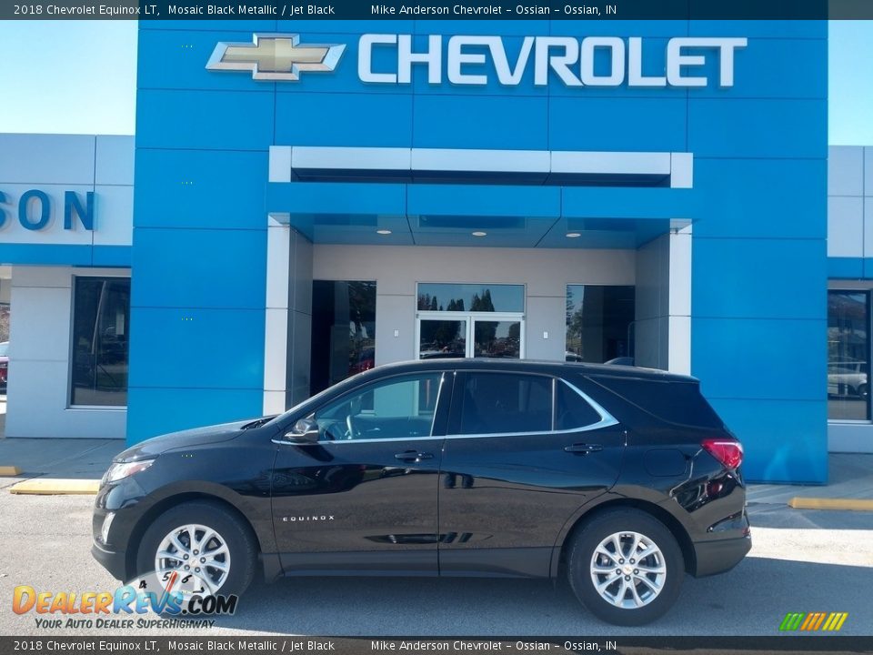 2018 Chevrolet Equinox LT Mosaic Black Metallic / Jet Black Photo #1