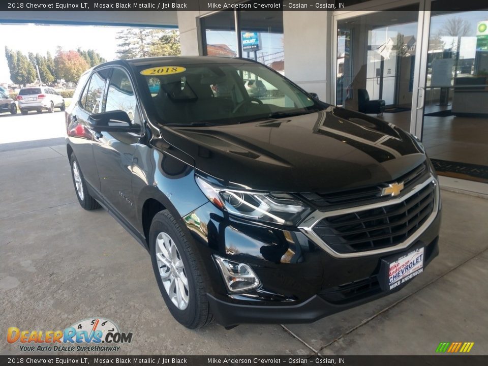 2018 Chevrolet Equinox LT Mosaic Black Metallic / Jet Black Photo #2