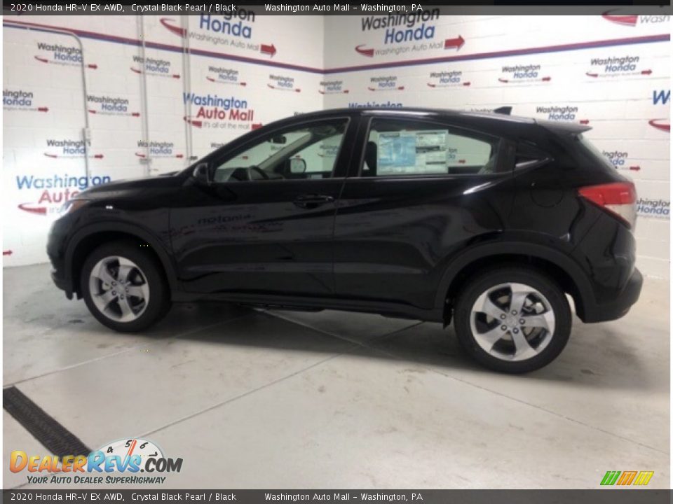 2020 Honda HR-V EX AWD Crystal Black Pearl / Black Photo #2