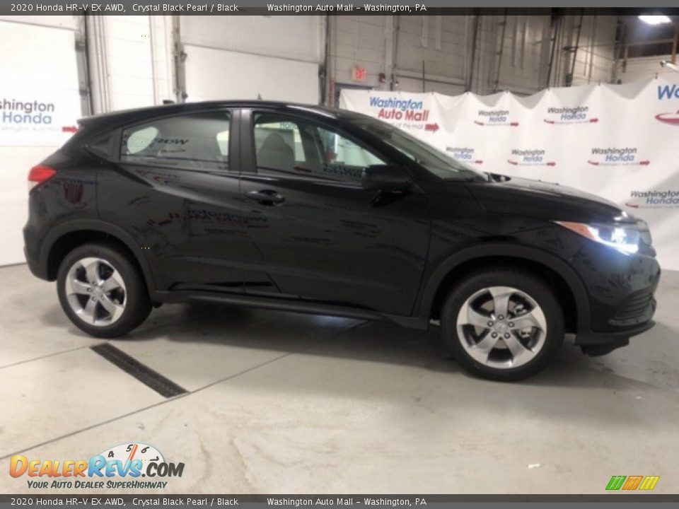 2020 Honda HR-V EX AWD Crystal Black Pearl / Black Photo #4