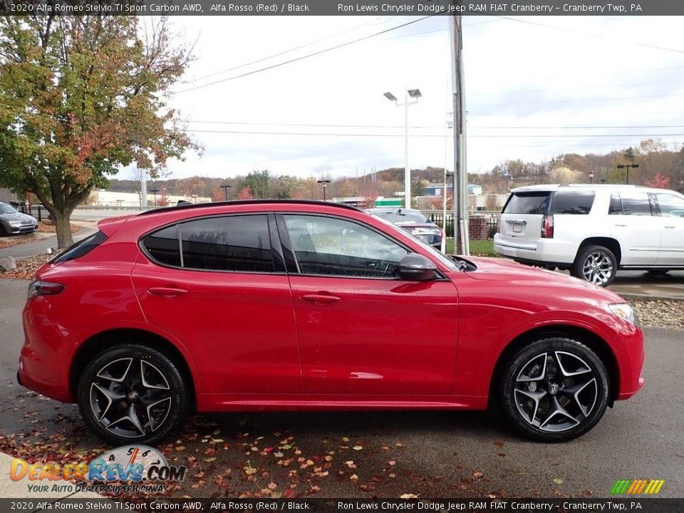 Alfa Rosso (Red) 2020 Alfa Romeo Stelvio TI Sport Carbon AWD Photo #4