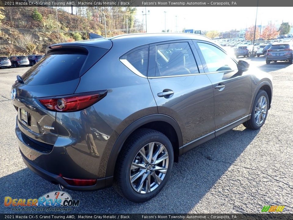 2021 Mazda CX-5 Grand Touring AWD Machine Gray Metallic / Black Photo #2