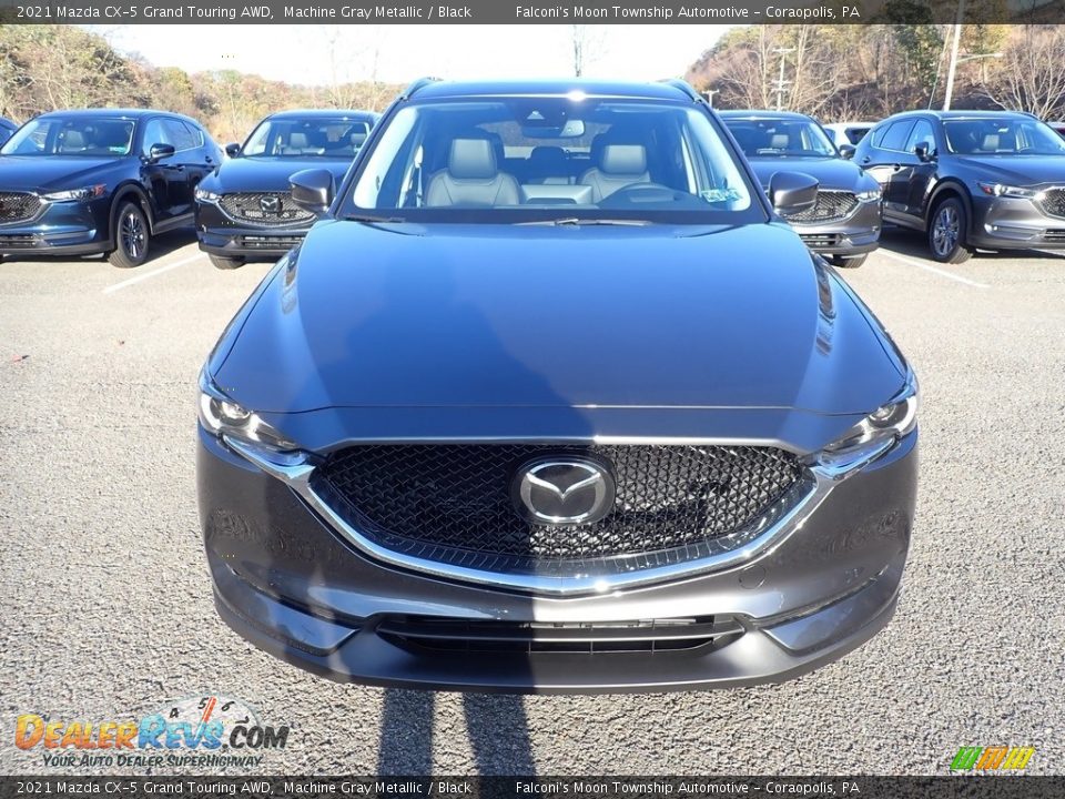 2021 Mazda CX-5 Grand Touring AWD Machine Gray Metallic / Black Photo #4