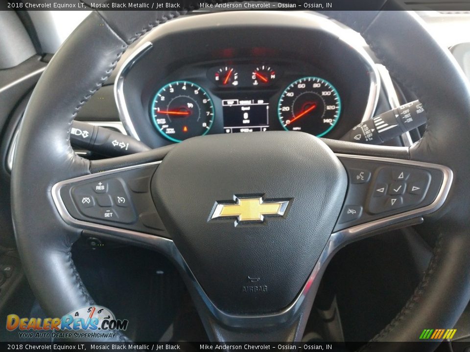 2018 Chevrolet Equinox LT Mosaic Black Metallic / Jet Black Photo #24