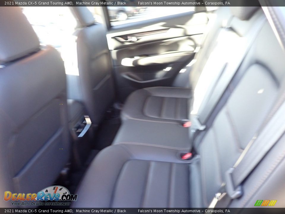 2021 Mazda CX-5 Grand Touring AWD Machine Gray Metallic / Black Photo #8