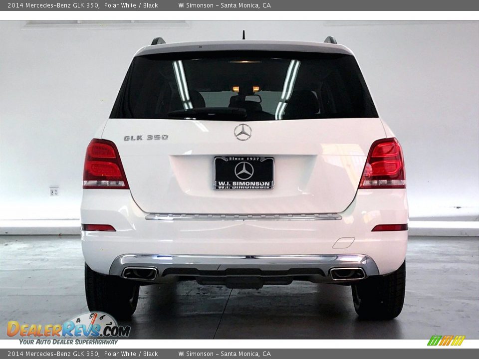 2014 Mercedes-Benz GLK 350 Polar White / Black Photo #3