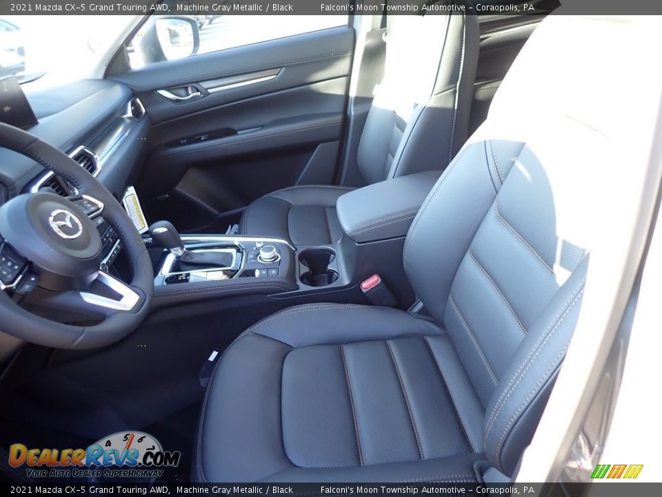 2021 Mazda CX-5 Grand Touring AWD Machine Gray Metallic / Black Photo #10