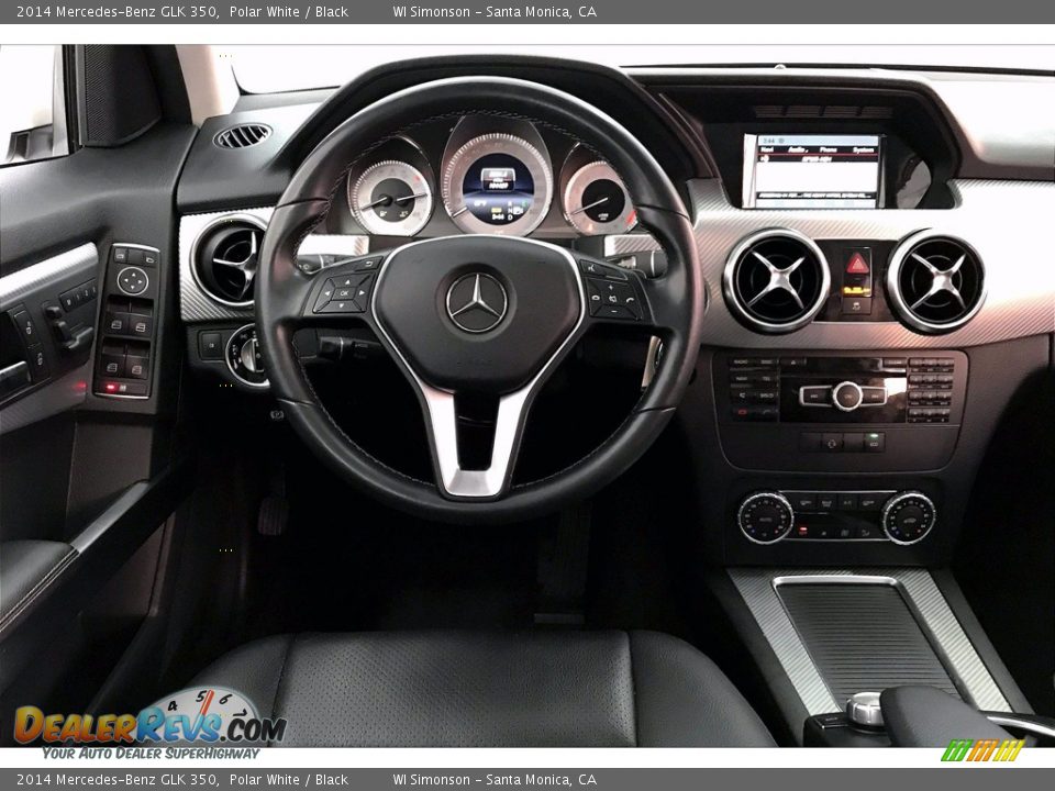 2014 Mercedes-Benz GLK 350 Polar White / Black Photo #4