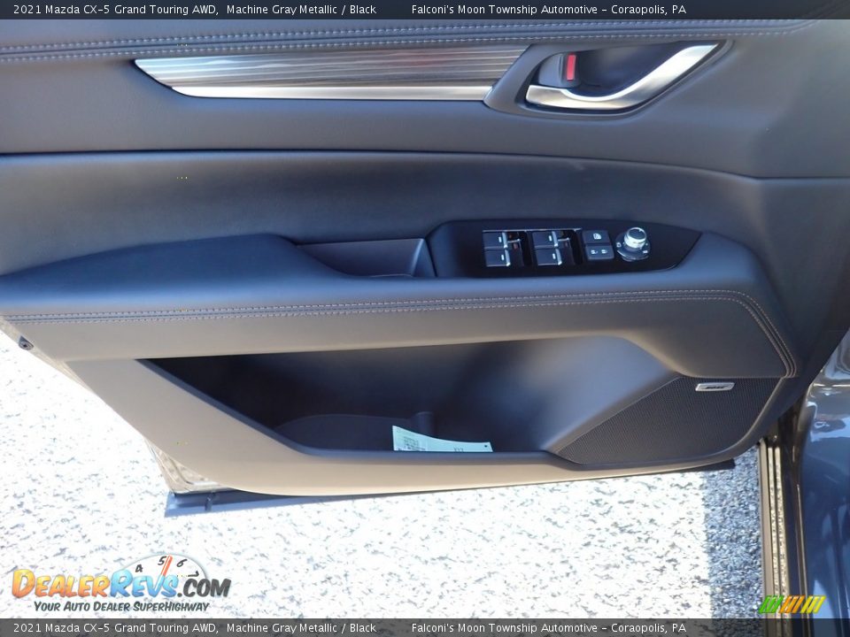 2021 Mazda CX-5 Grand Touring AWD Machine Gray Metallic / Black Photo #11
