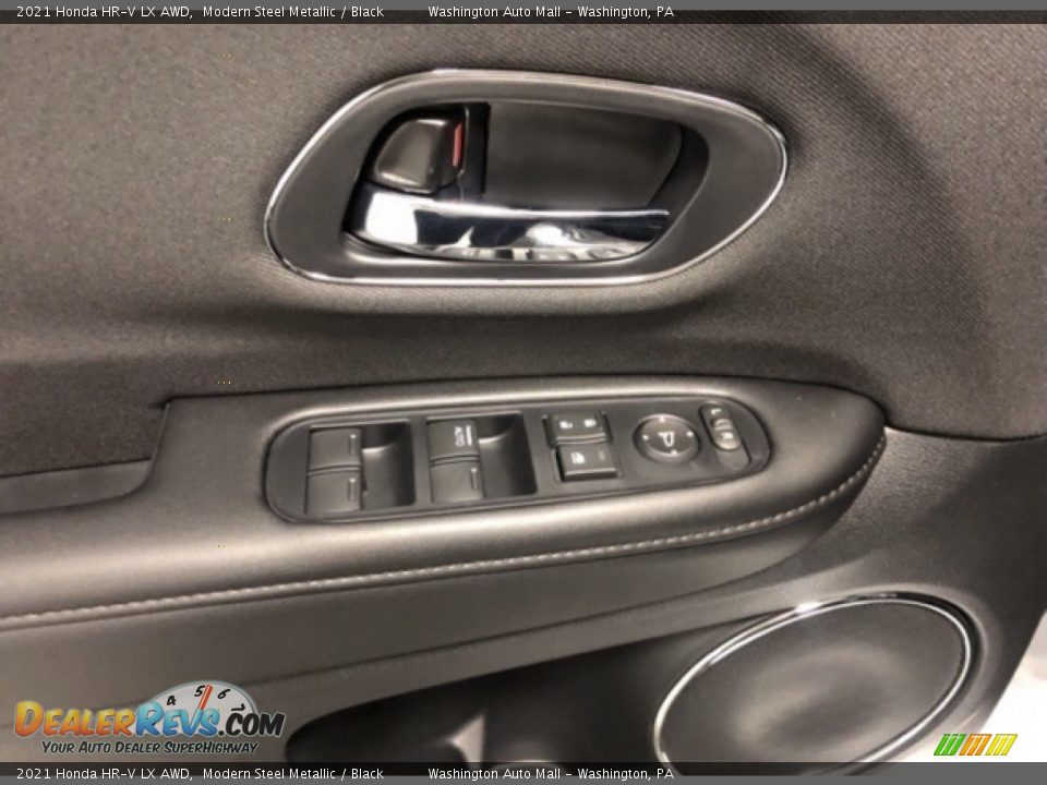 2021 Honda HR-V LX AWD Modern Steel Metallic / Black Photo #5