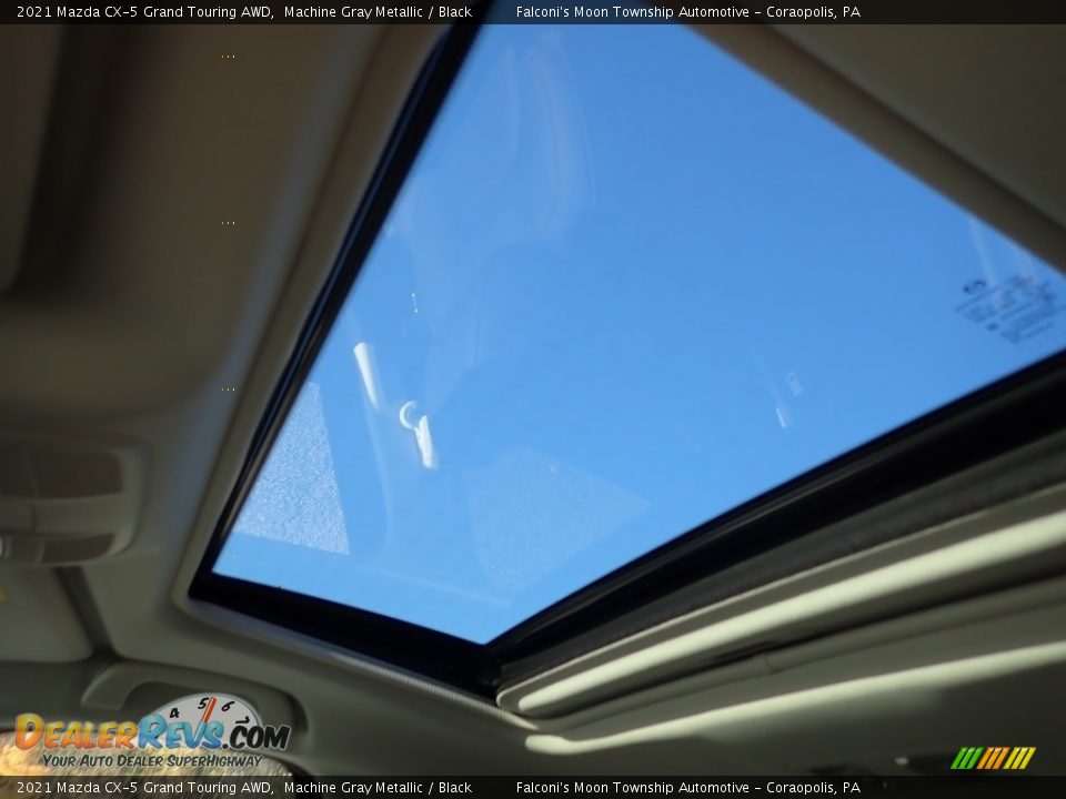 2021 Mazda CX-5 Grand Touring AWD Machine Gray Metallic / Black Photo #13