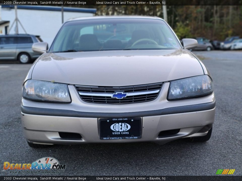 2003 Chevrolet Impala Sandrift Metallic / Neutral Beige Photo #2