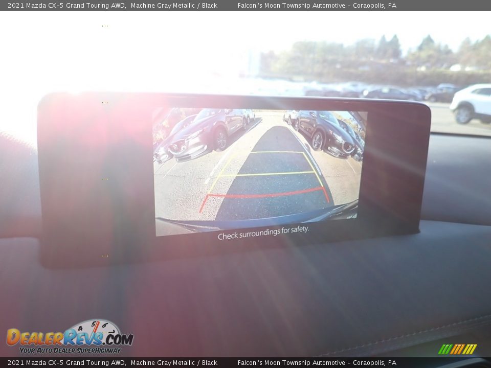 2021 Mazda CX-5 Grand Touring AWD Machine Gray Metallic / Black Photo #15