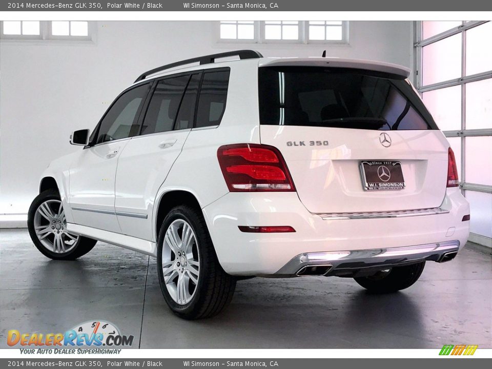 2014 Mercedes-Benz GLK 350 Polar White / Black Photo #10