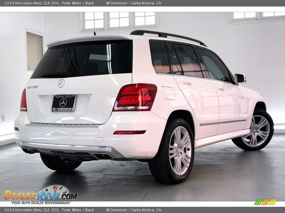 2014 Mercedes-Benz GLK 350 Polar White / Black Photo #13