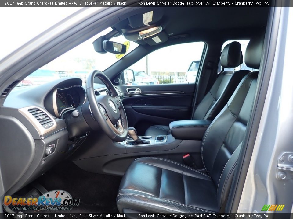 Front Seat of 2017 Jeep Grand Cherokee Limited 4x4 Photo #13