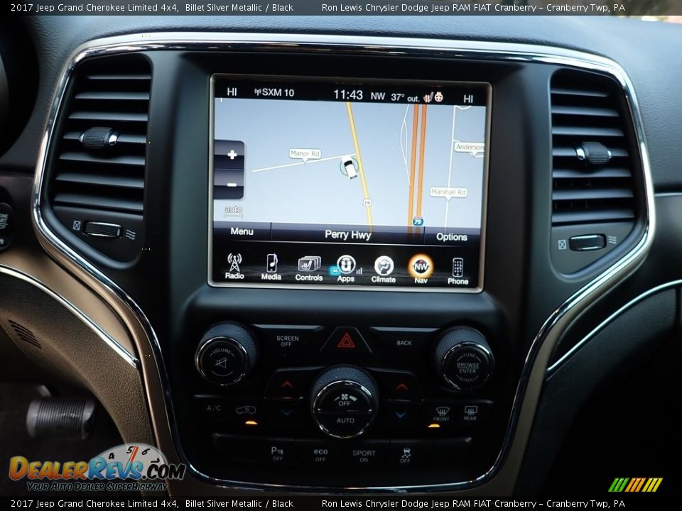 Navigation of 2017 Jeep Grand Cherokee Limited 4x4 Photo #18