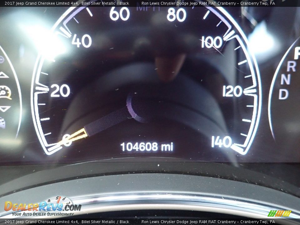 2017 Jeep Grand Cherokee Limited 4x4 Billet Silver Metallic / Black Photo #20