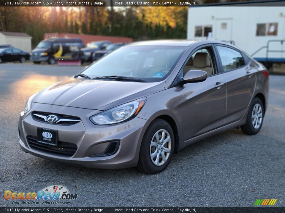 2013 Hyundai Accent GLS 4 Door Mocha Bronze / Beige Photo #1