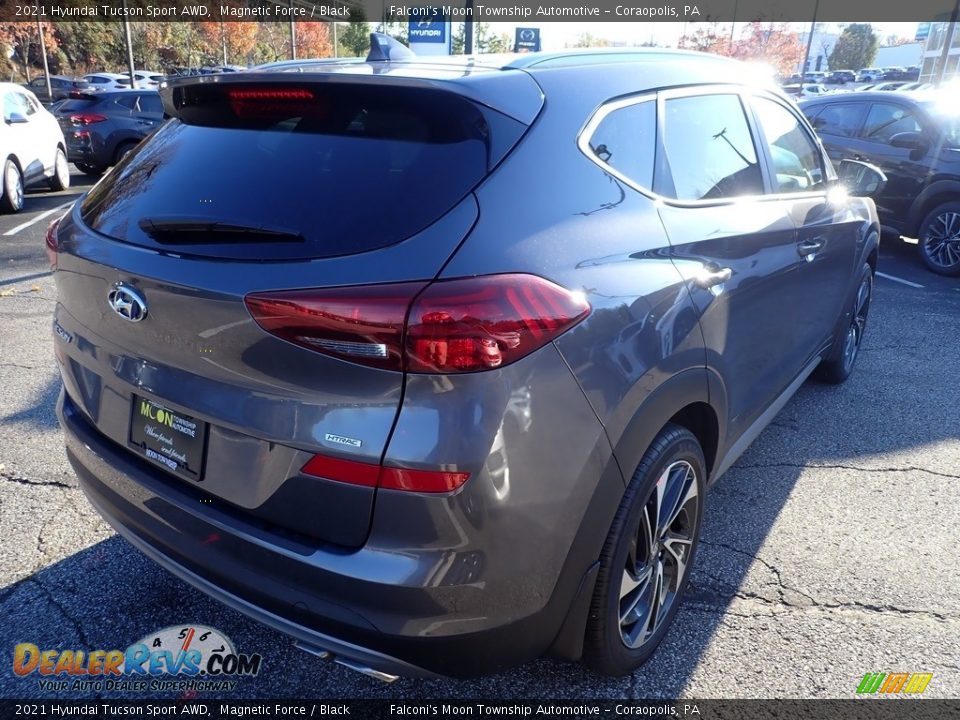2021 Hyundai Tucson Sport AWD Magnetic Force / Black Photo #2
