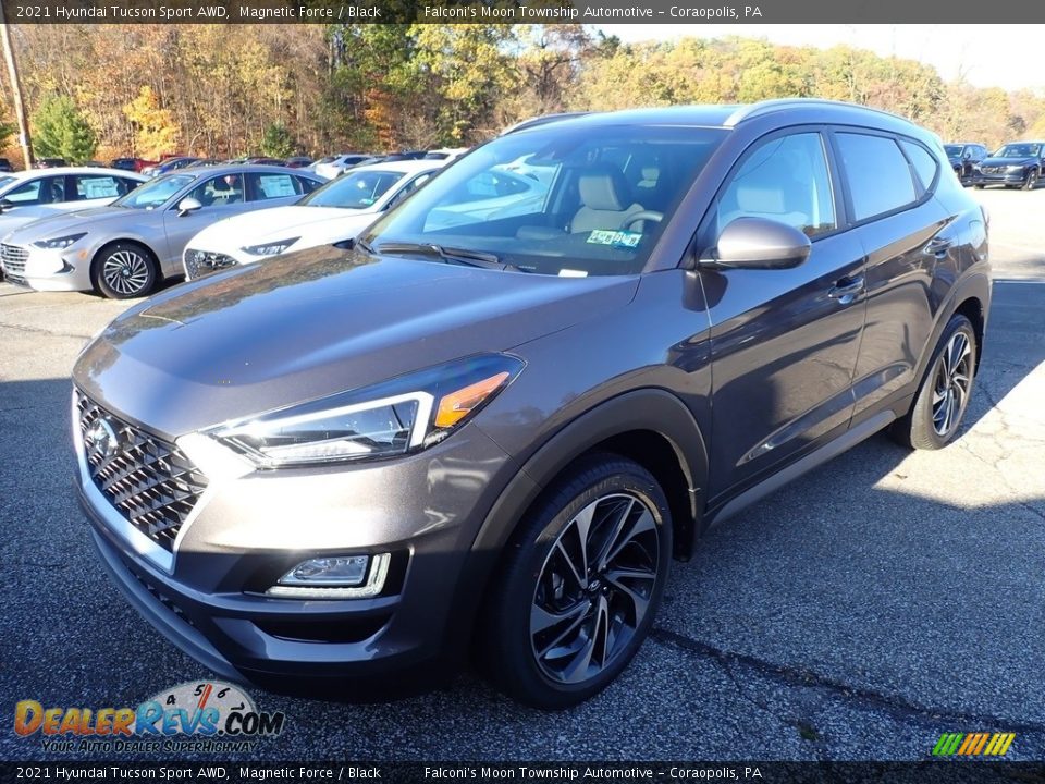 2021 Hyundai Tucson Sport AWD Magnetic Force / Black Photo #5