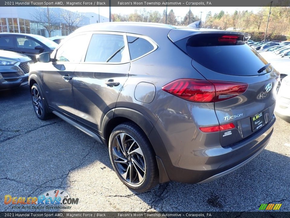 2021 Hyundai Tucson Sport AWD Magnetic Force / Black Photo #6