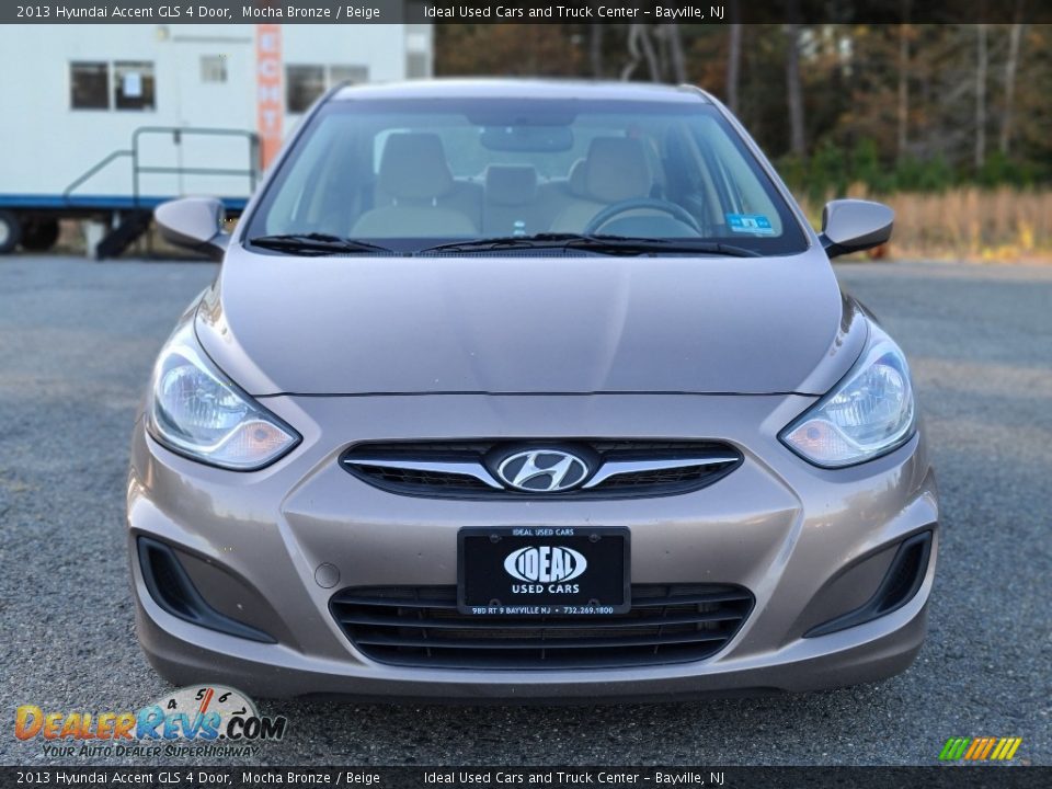 2013 Hyundai Accent GLS 4 Door Mocha Bronze / Beige Photo #8