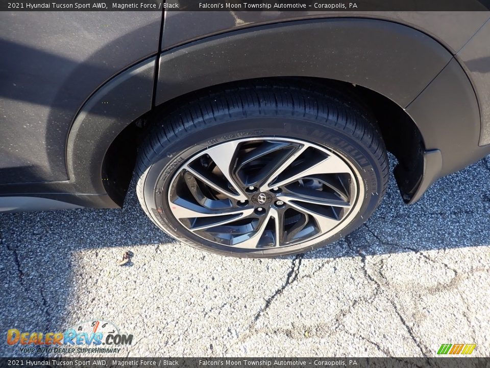 2021 Hyundai Tucson Sport AWD Magnetic Force / Black Photo #7
