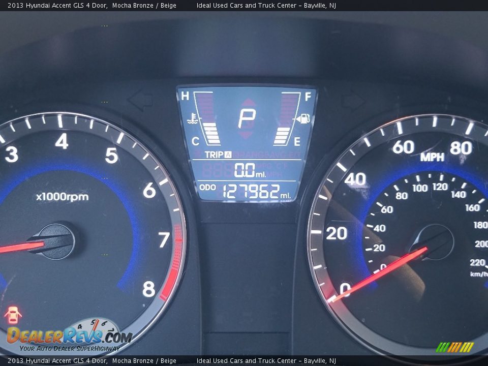 2013 Hyundai Accent GLS 4 Door Mocha Bronze / Beige Photo #18