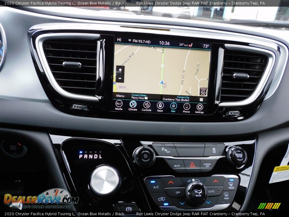 Navigation of 2020 Chrysler Pacifica Hybrid Touring L Photo #16