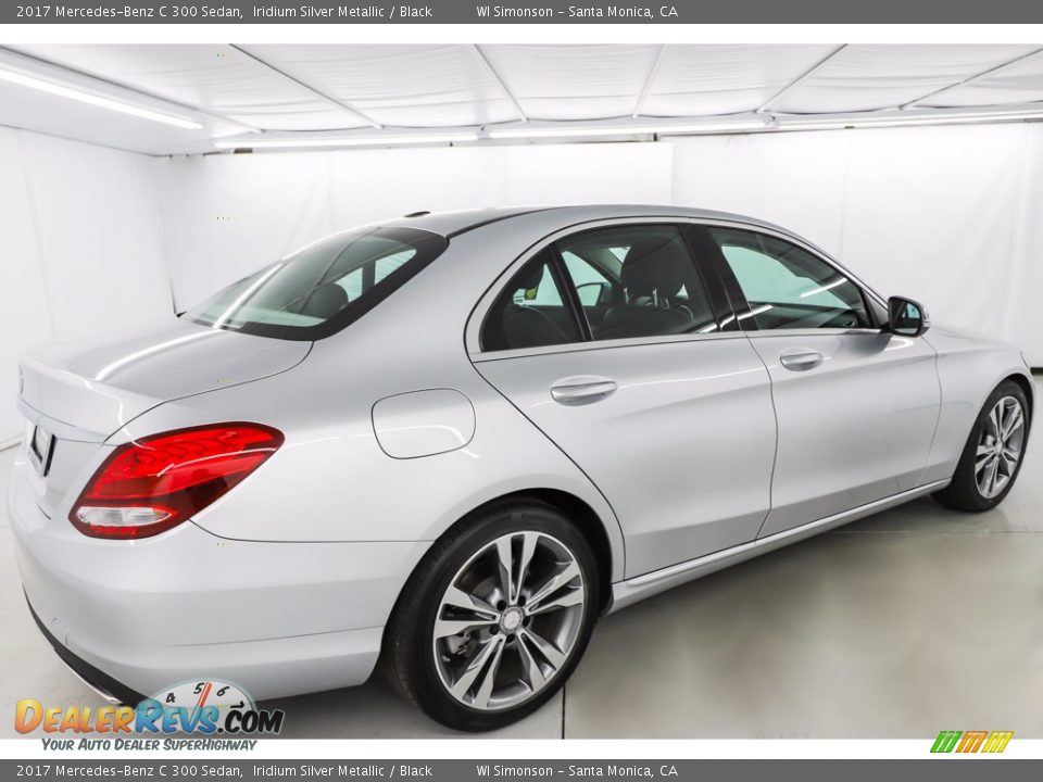 2017 Mercedes-Benz C 300 Sedan Iridium Silver Metallic / Black Photo #4