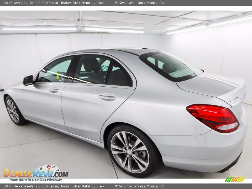2017 Mercedes-Benz C 300 Sedan Iridium Silver Metallic / Black Photo #11