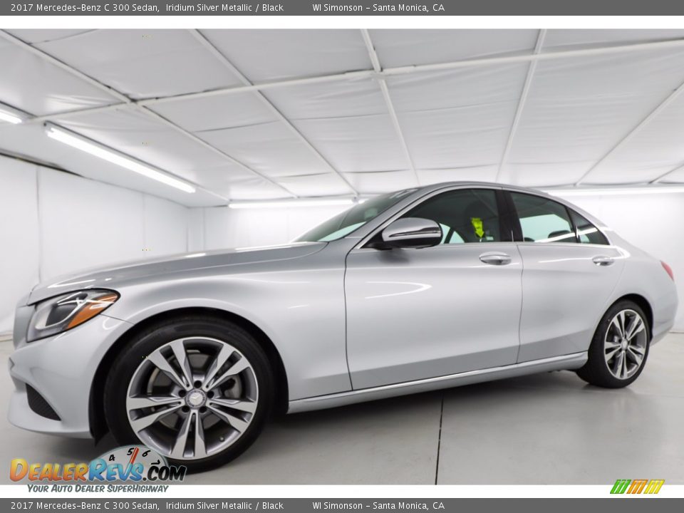 2017 Mercedes-Benz C 300 Sedan Iridium Silver Metallic / Black Photo #13