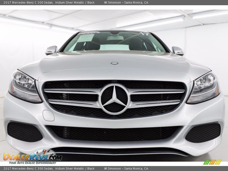 2017 Mercedes-Benz C 300 Sedan Iridium Silver Metallic / Black Photo #15