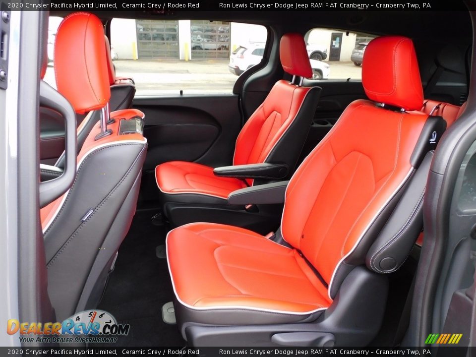 Rear Seat of 2020 Chrysler Pacifica Hybrid Limited Photo #12