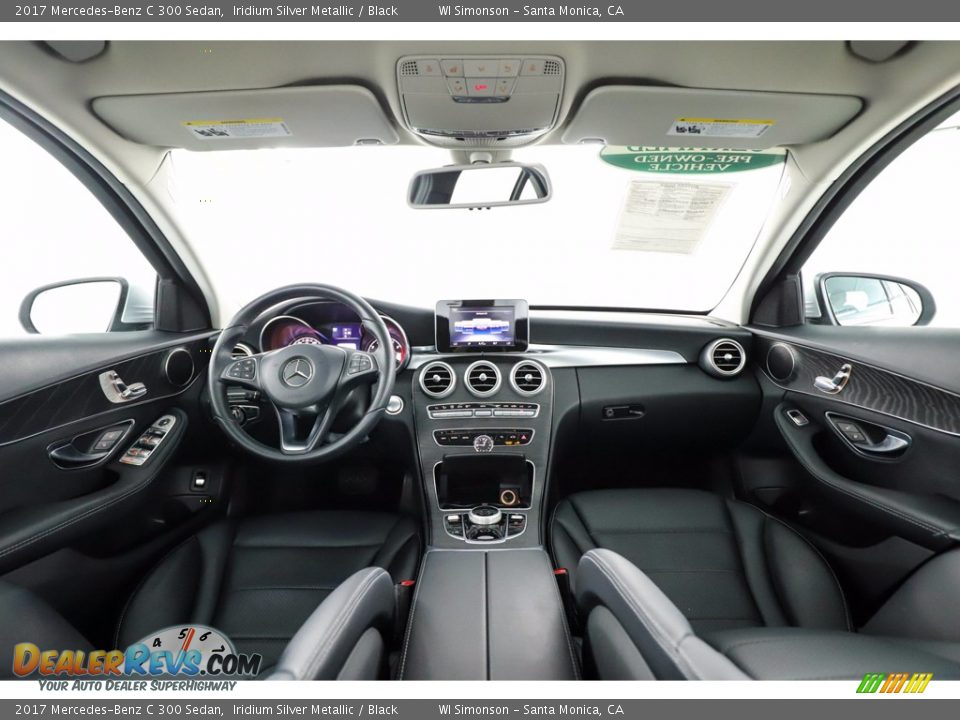 2017 Mercedes-Benz C 300 Sedan Iridium Silver Metallic / Black Photo #22