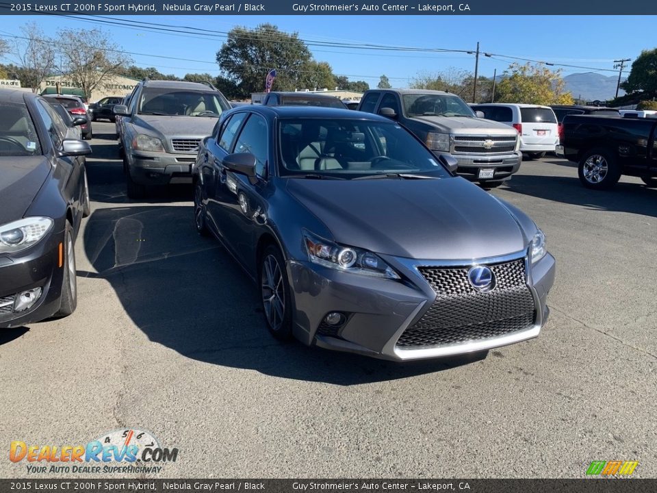 2015 Lexus CT 200h F Sport Hybrid Nebula Gray Pearl / Black Photo #2