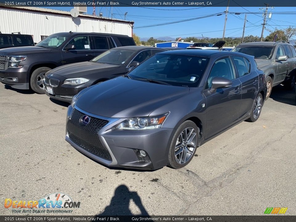 2015 Lexus CT 200h F Sport Hybrid Nebula Gray Pearl / Black Photo #3