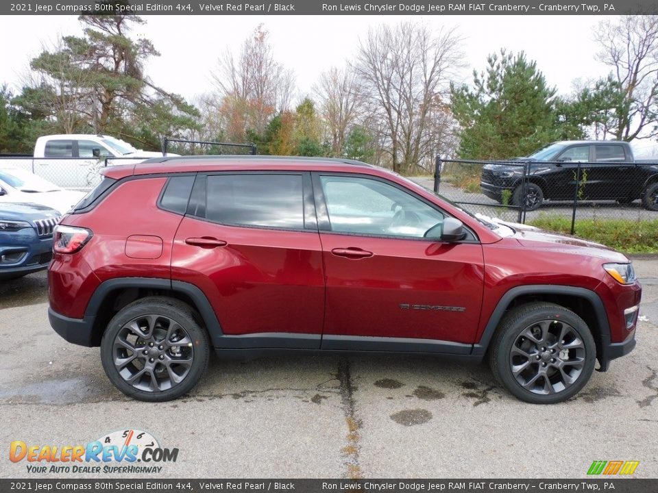 Velvet Red Pearl 2021 Jeep Compass 80th Special Edition 4x4 Photo #4