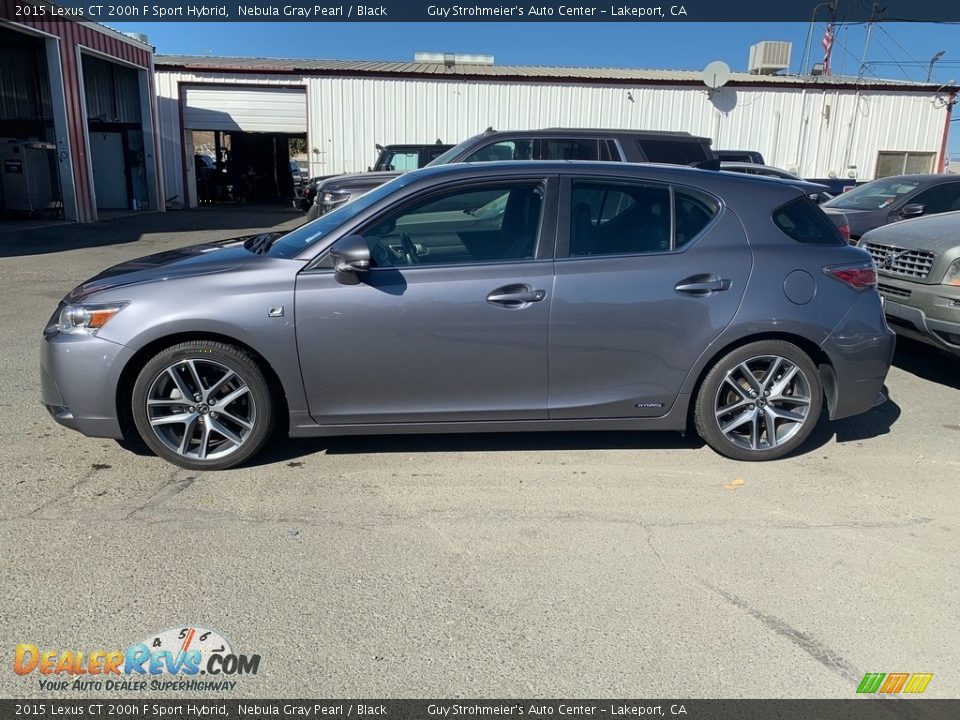 Nebula Gray Pearl 2015 Lexus CT 200h F Sport Hybrid Photo #4