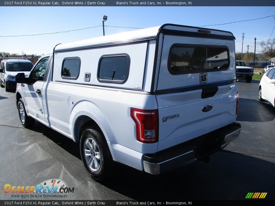 2017 Ford F150 XL Regular Cab Oxford White / Earth Gray Photo #3