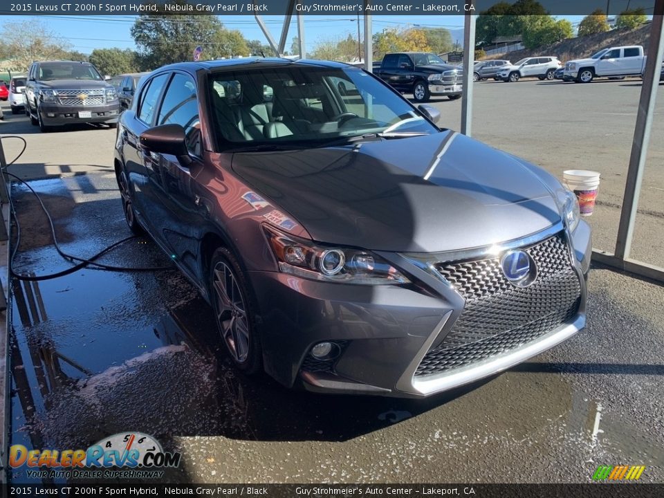 2015 Lexus CT 200h F Sport Hybrid Nebula Gray Pearl / Black Photo #6