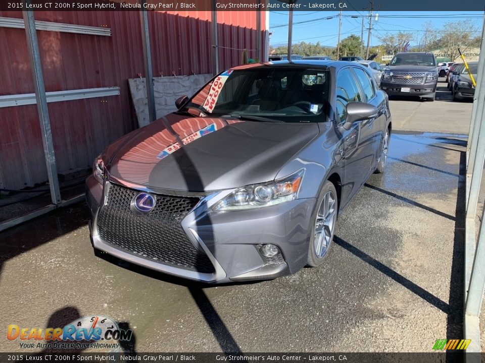 2015 Lexus CT 200h F Sport Hybrid Nebula Gray Pearl / Black Photo #7