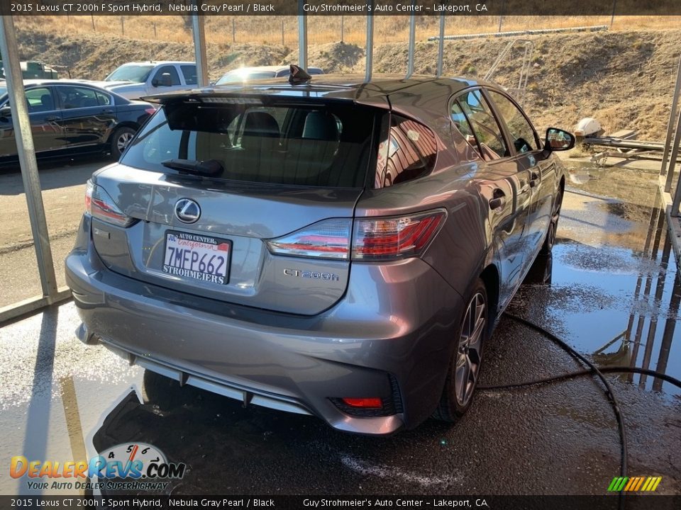 2015 Lexus CT 200h F Sport Hybrid Nebula Gray Pearl / Black Photo #9