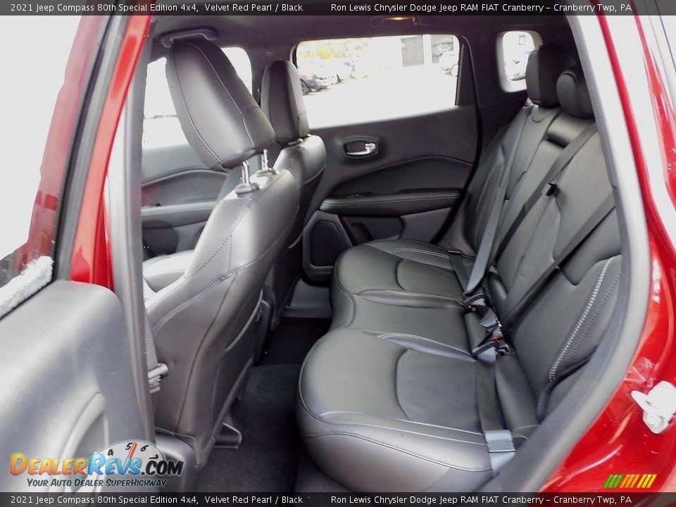 Rear Seat of 2021 Jeep Compass 80th Special Edition 4x4 Photo #12