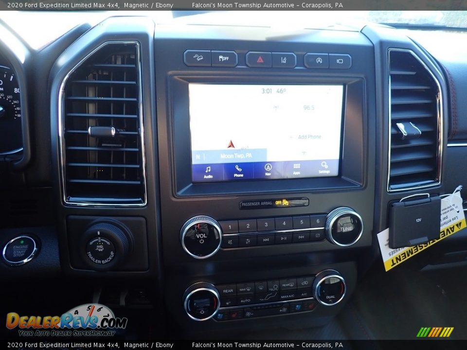 2020 Ford Expedition Limited Max 4x4 Magnetic / Ebony Photo #12