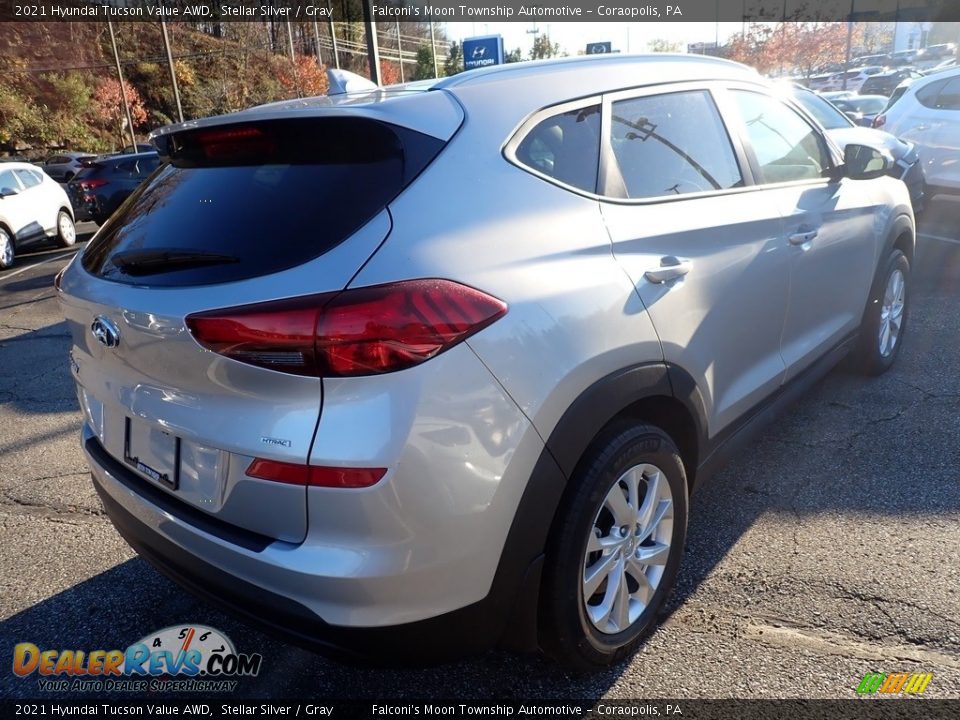 2021 Hyundai Tucson Value AWD Stellar Silver / Gray Photo #2