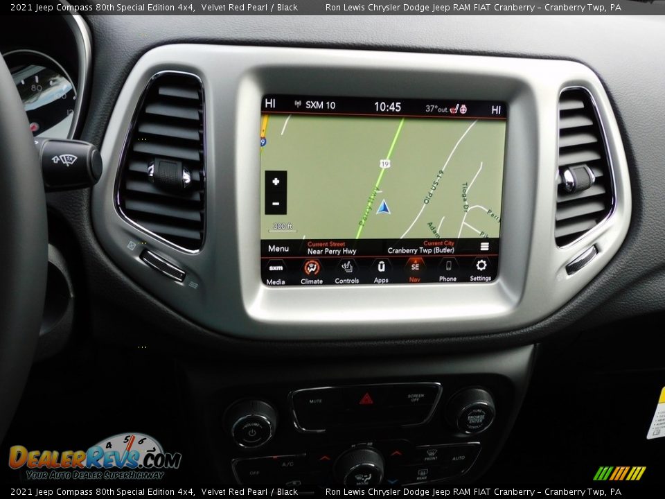 Navigation of 2021 Jeep Compass 80th Special Edition 4x4 Photo #15