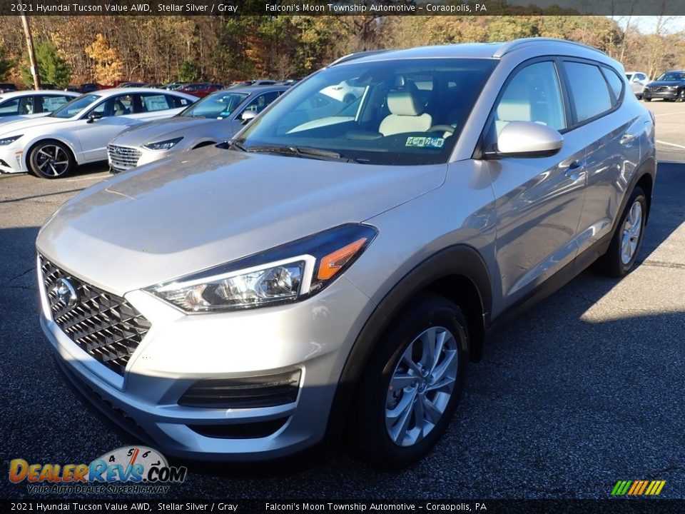 2021 Hyundai Tucson Value AWD Stellar Silver / Gray Photo #5