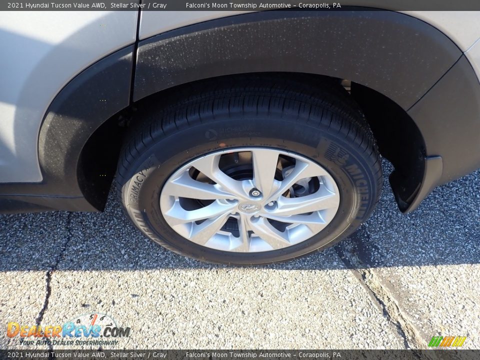 2021 Hyundai Tucson Value AWD Stellar Silver / Gray Photo #7